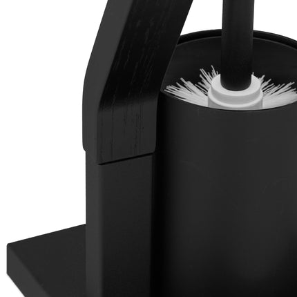 Chaise de WC noire