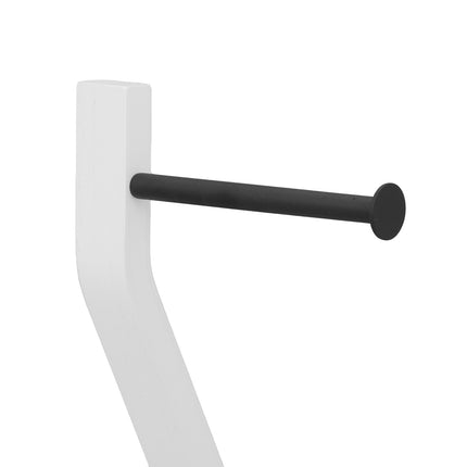 Chaise de WC noir/blanc