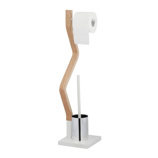 WC-Stuhl stehend weiß