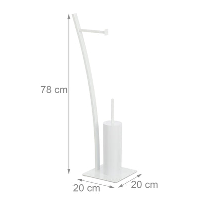WC-Stuhl weiß