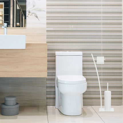WC-Stuhl weiß