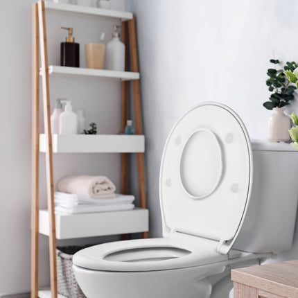 WC seat with child seat