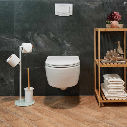 WC-Garnitur mit 2 Ersatzbürstenköpfen