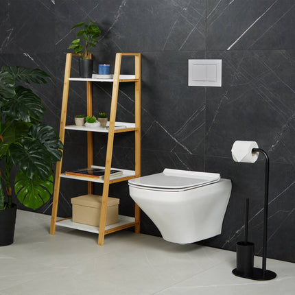 WC-Garnitur mit 2 Ersatzbürstenköpfen