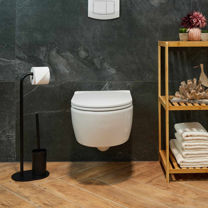 WC-Garnitur mit 2 Ersatzbürstenköpfen