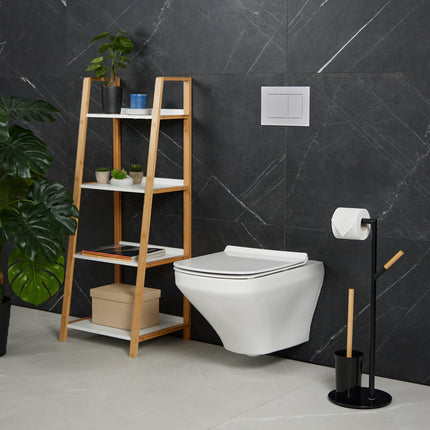 WC-Garnitur mit 2 Ersatzbürstenköpfen