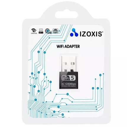 WiFi na USB adaptér 1200Mbps Izoxis 19181
