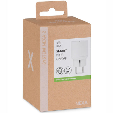 Prise intelligente WPR-01, système marche/arrêt 2 300 W, Nexa 2, Wi-Fi/433