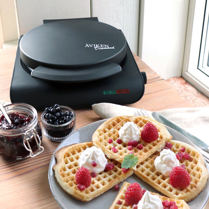 Waffeleisen Single Diamond Black 907.2