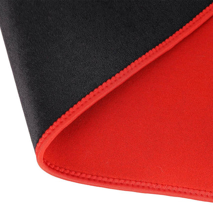 Waist Support Belt, Black-Red, Adjustable Fit