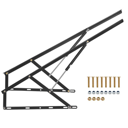 Wall Bed Lift Hardware Kit, 59x71 In, 154 lb Capacity
