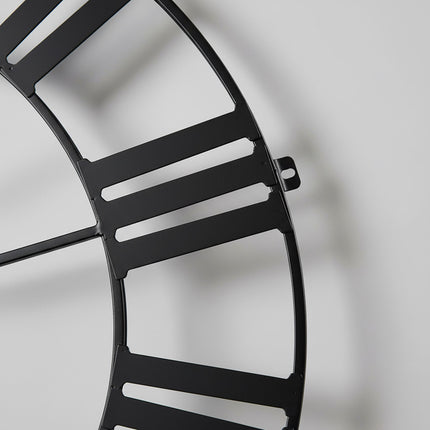 Wall Clock, Roman Numerals, 60 cm Diameter