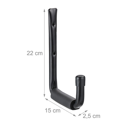 Wall Hooks Garage Set of 6