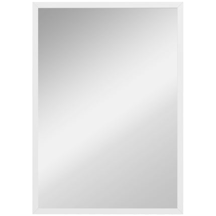 Nástěnné zrcadlo 50x70 cm, MDF rám, snadná montáž