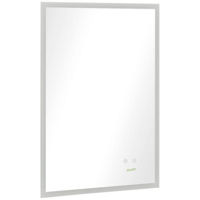 LED-Badezimmerspiegel – beschlagfrei, IP44 wasserdicht, Aluminium