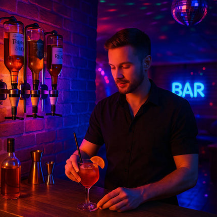 Wandmontierter Bar-Butler