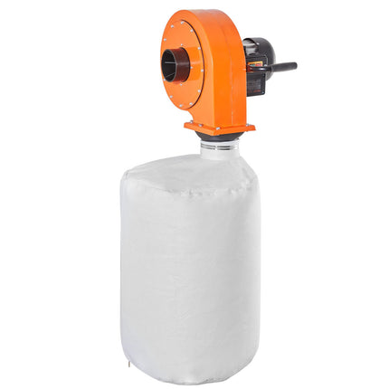 Wall-Mount Dust Collector, 1 HP 560 CFM, 2.5 Micron