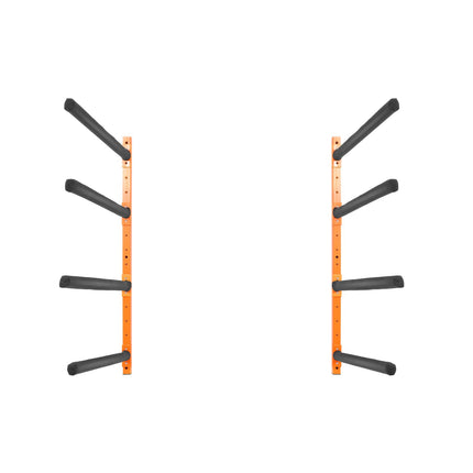 Wall-Mount Kayak Storage Rack, 4-Place, 400 lb Capacity