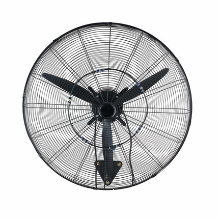 Wall Mount Misting Fan, 30-Inch, Oscillating, IP44