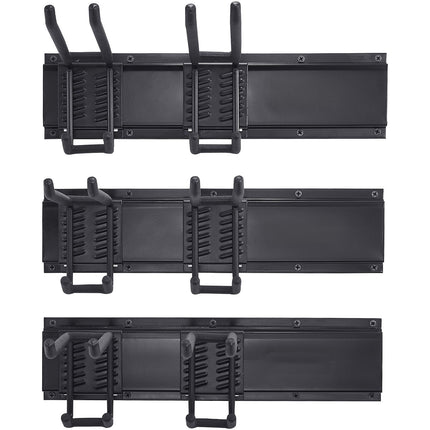 Wall-Mount Tool Organizer Rack, 48 in, 800 lb Capacity