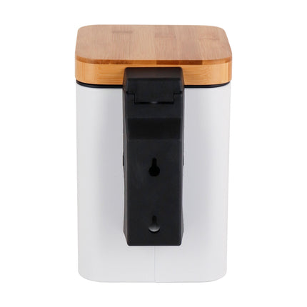 Wall-Mounted 3L Bin, White – Soft-Close Lid
