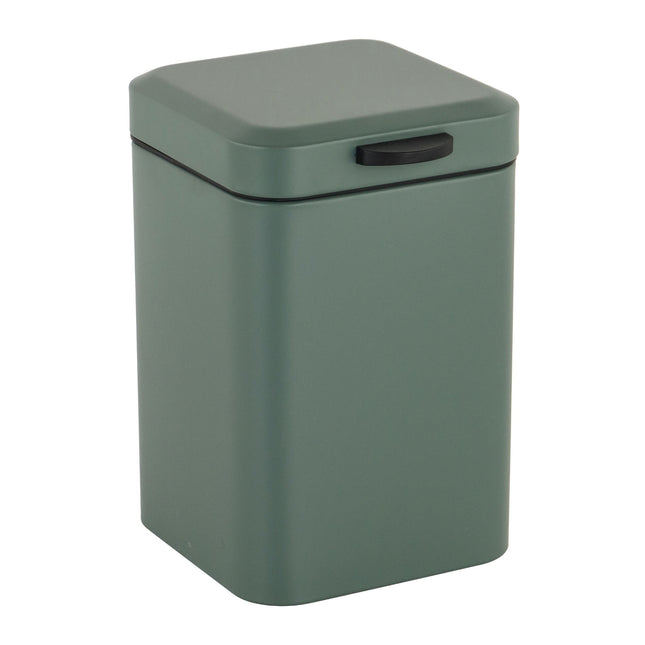 Wall-Mounted Bathroom Bin, 3L, Auto-Close Lid