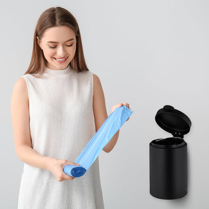 Wandmontierter Badezimmereimer, 3L, schließt automatisch
