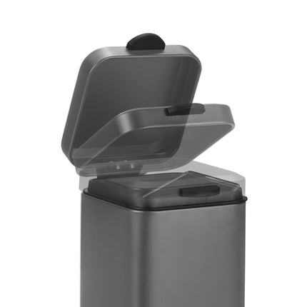 Wall Mounted Bathroom Bin, 3L, Automatic Close