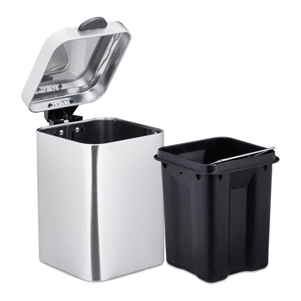 Wandmontierter Badezimmerabfalleimer 3 Liter