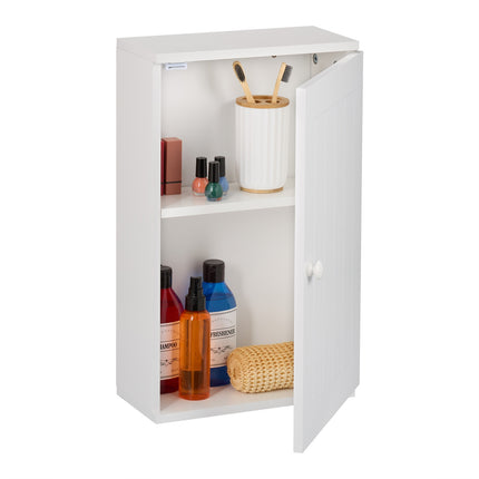 Wall-Mounted Bathroom Cabinet with Adjustable Shelf