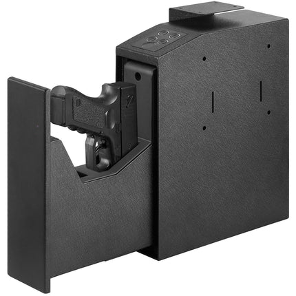 Wall-Mounted Biometric Pistol Safe, 3 Access Methods