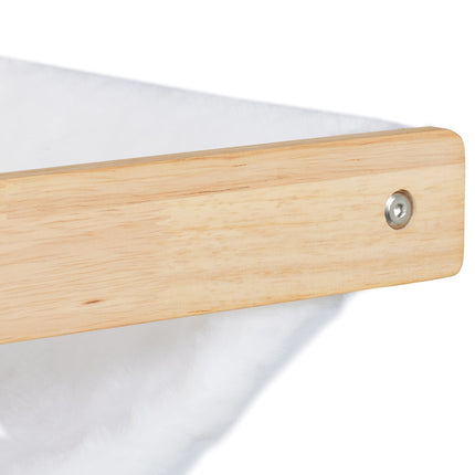 Wandmontierte Katzenhängematte – Weiches Plüschbett