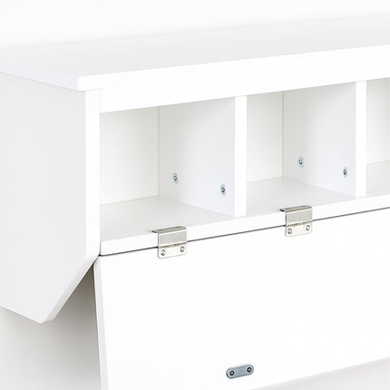 Wandgarderobe mit 5 Haken und Ablage