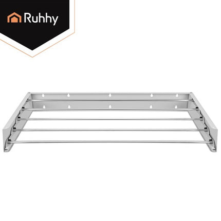 Wall-Mounted Foldable Clothes Dryer, 80cm Aluminum