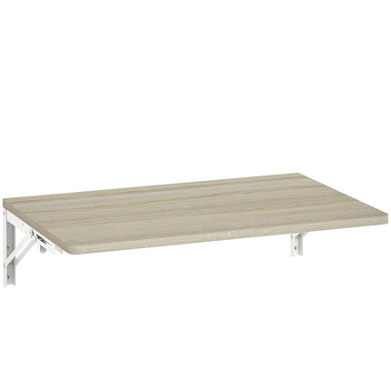 Wandmontierter Klapptisch, 60x40 cm, Eiche-Finish