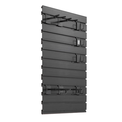 Wall-Mounted Gun Rack, Holds 2 Rifles and 4 Handguns