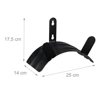 Wandmontierter Schlauchhalter