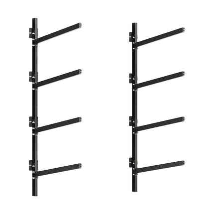 Wall-Mounted Kayak Storage Rack, 4 Kayaks, 300 lb