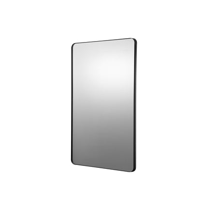 Wall-Mounted Makeup Mirror, 30 x 40 in, Aluminum, Shatter-Resistant