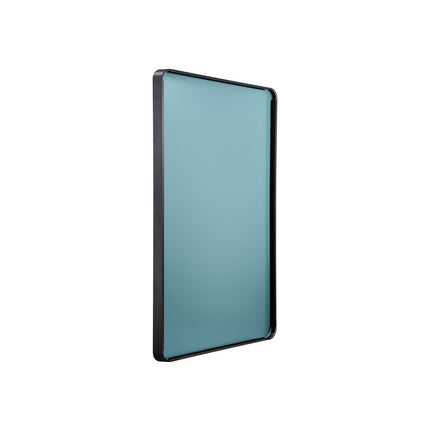 Wall-Mounted Makeup Mirror, 30 x 40 in, Aluminum, Shatter-Resistant