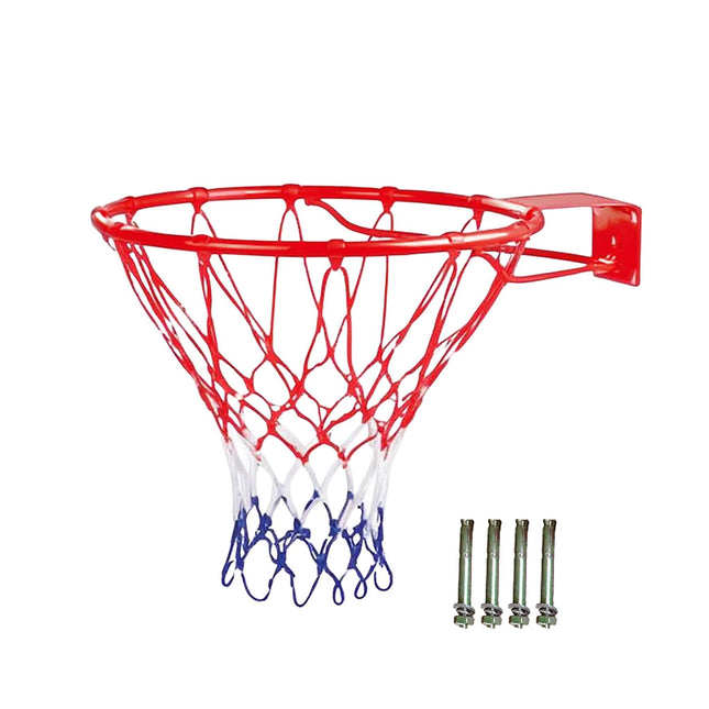 Wandmontierter Outdoor-Basketballkorb, 45 cm