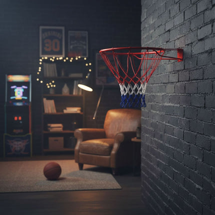 Wandmontierter Outdoor-Basketballkorb, 45 cm