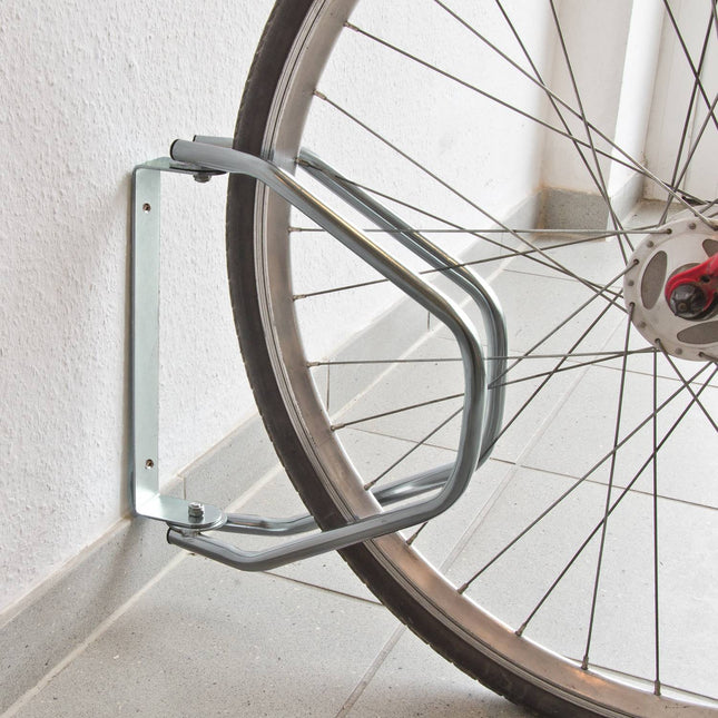 Wandmontage-Fahrradhalterung, schwenkbar, Stahl