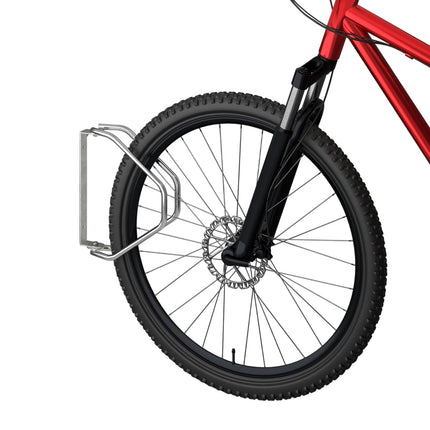 Wall-Mounted Swivelling Bike Rack Set, Steel
