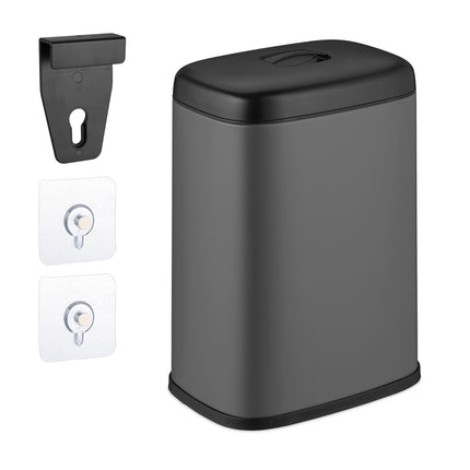 Wall-Mounted Waste Bin, 5L, Removable Lid