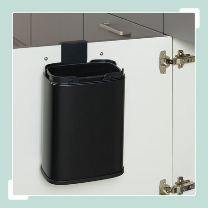 Wall-Mounted Waste Bin, 5L, Removable Lid
