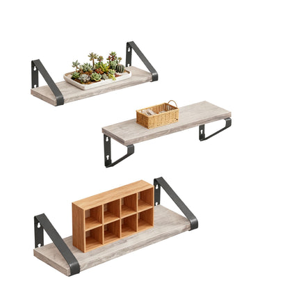 Wall Shelves – 3 Sizes for Living Room or Bedroom