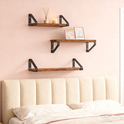 Wandregale – 3 Größen für Wohnzimmer oder Schlafzimmer