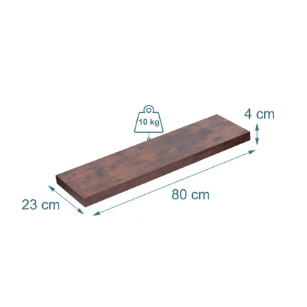 Wall Shelves Set Of 3 – Hanging Display For Decor
