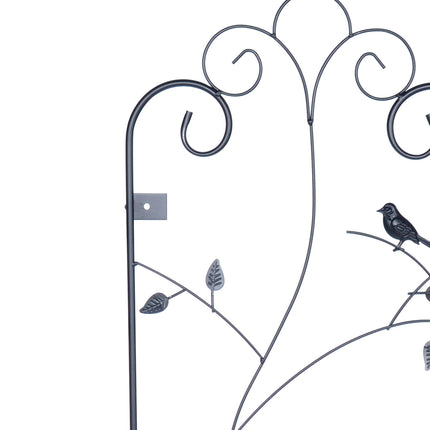Wall Trellis Set, 2-Pack Powder-Coated Steel Climber